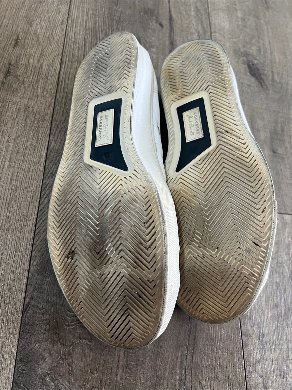 White Low-Top Leather Sneakers - Picture 7 of 7